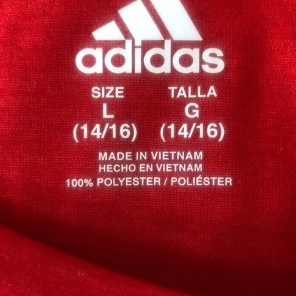 ADIDAS CLIMALITE Polyester T-Shirt - Picture 5 of 5